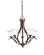 Dover Five Light Chandelier in Tannery Bronze (12|2020TZ)