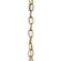 Accessory Chain in Natural Brass (12|2996NBR)