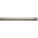 Accessory Fan Down Rod 18 Inch in Brushed Nickel (12|360001NI)