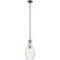 Everly One Light Pendant in Black (12|42047BK)