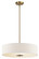 Three Light Pendant/Semi Flush in Classic Bronze (12|42121CLZ)