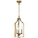 Morrigan Three Light Pendant in Natural Brass (12|42499NBR)