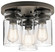 Brinley Three Light Flush Mount in Olde Bronze (12|42891OZ)