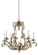 Hayman Bay Eight Light Chandelier in Distressed Antique White (12|43265DAW)