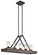 Colerne Eight Light Linear Chandelier in Auburn Stained (12|43491AUB)