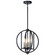 Samural Four Light Chandelier in Black (12|43642BK)