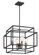 Taubert Four Light Pendant in Black (12|43984BK)