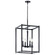 Crosby Four Light Foyer Pendant in Black (12|43998BK)