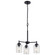 Winslow Three Light Mini Chandelier in Black (12|44029BK)