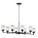 Winslow Eight Light Chandelier in Black (12|44035BK)