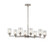 Winslow Eight Light Chandelier in Brushed Nickel (12|44035NI)