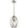 Tao One Light Pendant in Brushed Nickel (12|44054NI)