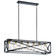 Moorgate Seven Light Linear Chandelier in Black (12|44082BK)