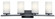 Crosby Four Light Bath in Black (12|45498BK)