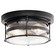 Mill Lane Two Light Outdoor Ceiling Mount in Anvil Iron (12|49965AVI)