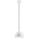 Zailey One Light Pendant in White (12|52152WH)