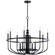 Capitol Hill 12 Light Chandelier in Black (12|52305BK)