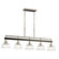 Eastmont Five Light Linear Chandelier in Polished Nickel (12|52404PN)