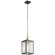 Lahden One Light Outdoor Pendant/Semi Flush Mount in Weathered Zinc (12|59008WZC)