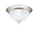 Dover Three Light Flush Mount in Brushed Nickel (12|8065NI)