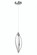 Meridian LED Mini Pendant in Chrome (12|83387)