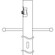 Accessory Post w/Int Photocell & Ladder in Black (12|9502BK)