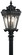 Tournai Four Light Outdoor Post Mount in Textured Black (12|9559BKT)