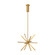 Sirius Minor LED Chandelier in Brushed Gold (347|CH14220-BG)