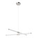 Akari LED Chandelier in Brushed Nickel (347|CH18537-BN)