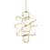 Synergy LED Chandelier in Antique Brass (347|CH93941-AN)