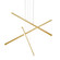 Vega LED Pendant in Brushed Gold (347|MP10303-BG)