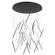 Chute LED Pendant in Black (347|MP14850-BK)