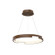 Anello Minor LED Pendant in Walnut (347|PD52719-WT)