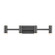 Brazen LED Bathroom Fixture in Black (347|VL16727-BK)