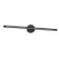 Marlon LED Bathroom Fixture in Black (347|VL63736-BK)