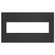 adorne Four-Gang Screwless Wall Plate in Satin Black (246|AWC4GSBL4)