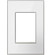 adorne One-Gang-Plus Screwless Wall Plate in Mirror White (246|AWM1G3MW4)