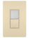 radiant Single Pole/3-Way Switch with Night Light in Ivory (246|NTL873ICC6)