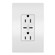 radiant 15A Tamper-Resistant Ultra-Fast USB Type C/C Outlet in White (246|R26USBCC6W)