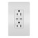 radiant 15A Tamper Resistant Ultra Fast PLUS Power Delivery USB Type C/C Outlet in White (246|R26USBPDW)