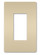 radiant One-Gang Screwless Wall Plate in Ivory (246|RWP26I)