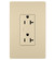 radiant Spec Grade 20A Tamper-Resistant Receptacle in Ivory (246|TR26352RI)