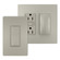 radiant Outlet Kit With H/A Switch in Nickel (246|WNRH15KITNI)