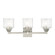 Aragon Three Light Bath Vanity in Brushed Nickel (107|10383-91)