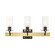 Beckett Three Light Vanity in Satin Brass & Bronze (107|17823-12)