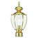 Outdoor Basics One Light Outdoor Post-Top Lanterm in Polished Brass (107|2009-02)