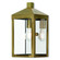 Nyack One Light Outdoor Wall Lantern in Antique Brass w/ Polished Chrome Stainless Steel (107|20582-01)