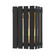 Greenwich One Light Outdoor Wall Lantern in Black w/ Satin Brasss (107|20751-04)