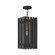 Greenwich One Light Outdoor Pendant in Black w/ Satin Brasss (107|20757-04)