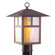 Montclair Mission One Light Outdoor Post-Top Lanterm in Bronze (107|2140-07)